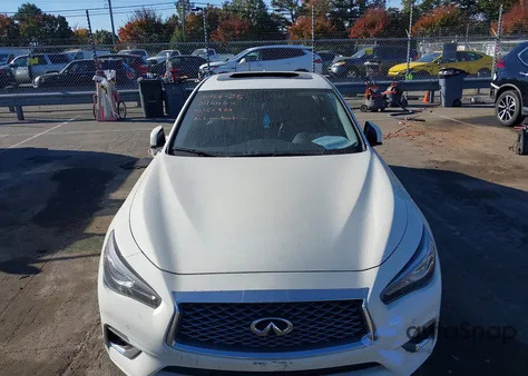 2021 Infiniti Q50 Luxe из США, поврежденный, VIN JN1EV7BP8MM701414